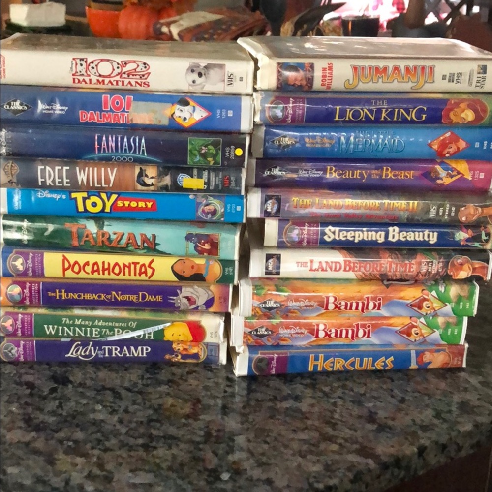 Disney VHS movies